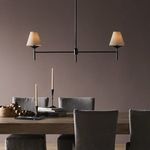 Product Image 21 for Dodie Linear Jet Black Iron Chandelier from Four Hands
