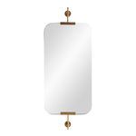 Product Image 1 for Madden Antique Gold Brass Mirror from Arteriors
