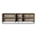 Product Image 5 for Raffael Carved Stonewash Grey Wide Media Console from Four Hands