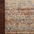 Product Image 1 for Lourdes Tangerine / Ocean Rug from Loloi