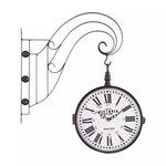 Product Image 1 for Double Sided Iron Scroll Wall Clock from Elk Home