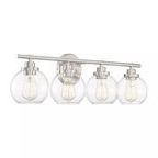 Product Image 1 for Carson Satin Nickel 4 Light Bath from Savoy House 