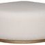 Nest Modular Sectional curved corner piece showing angled top and wooden base