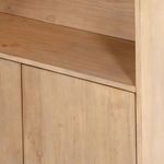 Product Image 4 for Bane Triple Bookshelf with Ladder - Smoked Pine from Four Hands