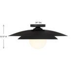 Product Image 6 for Sherrer 1-Light Ceiling Light from Savoy House 