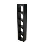 Product Image 4 for Aqueduct Narrow Bookcase with Small Arches from Noir
