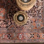 Product Image 6 for Chariot Indoor / Outdoor Medallion Orange / Dark Gray Area Rug from Jaipur