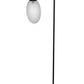 Product Image 3 for Swan Black Iron Floor Lamp from Noir