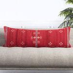 Product Image 7 for Katara Tribal Red/ Gray Lumbar Pillow from Jaipur 