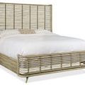 Product Image 1 for Surfrider Pecan & Cane Queen Rattan Bed from Hooker Furniture