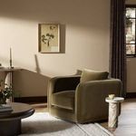 Product Image 11 for Malakai Surrey Olive Swivel Chair from Four Hands