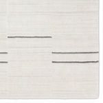 Product Image 4 for Tinsin Handmade Striped Gray / Ivory Rug from Jaipur