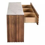 Product Image 3 for Wolf Console with White Marble Top from Noir