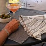 Product Image 3 for Oakville Fringe Placemats, Set of 4 - Charcoal from Pom Pom at Home