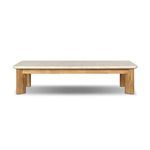 Product Image 1 for Sterling Beige Fossil Travertine Outdoor Coffee Table from Four Hands