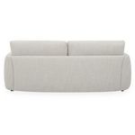 Rear view of Callie Sofa showing smooth fabric and simple sofa back