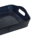 Product Image 4 for Derby Parlor Blue Leather Tray from Regina Andrew Design