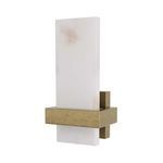 Product Image 4 for Wembley White & Gold Alabaster Sconce from Arteriors