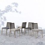 Product Image 2 for Sherwood Outdoor Dining Chair Weathered Grey from Four Hands