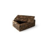 Product Image 4 for Brown Emperador Rect. Box Small from BIDKHome