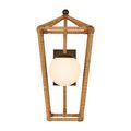 Product Image 5 for Denison Rattan Wrapped Outdoor Wall Sconce from Currey & Company