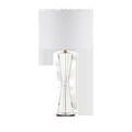 Duveen Table Lamp with white drum shade shown from a slightly different angle