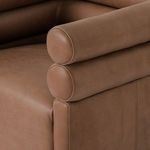 Product Image 19 for Evie Upholstered Palermo Cognac Leather Swivel Chair from Four Hands