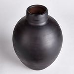 Product Image 6 for Analia Large Black Terracotta Vase from Napa Home And Garden