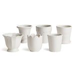 Product Image 1 for Mirabelle Mini Cachepots, Set Of 6 from Napa Home And Garden