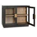 Product Image 4 for Larson Two-Door Glass Oak Cabinet from Classic Home Furnishings