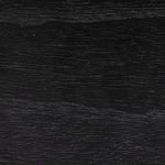 Close-up of Solstice End Table black wood grain texture on round tabletop