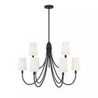 Product Image 2 for Cameron Matte Black 9 Light Chandelier from Savoy House 