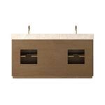 Product Image 6 for Brookhurst Satin Oak Veneer Double Vanity from Four Hands