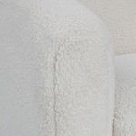 Product Image 1 for Teddy White Shearling Accent Chair from Uttermost