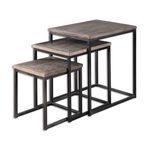 Product Image 1 for Uttermost Bomani Wood Nesting Tables Set/3 from Uttermost