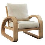 Product Image 2 for Barbora Wooden Accent Chair from Uttermost
