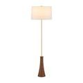 Product Image 6 for Lathe Natural Wood Floor Lamp from Currey & Company