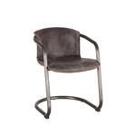 Product Image 3 for Chiavari Distressed Antique Ebony Leather Dining Chairs, Set Of 2 from World Interiors
