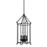 Product Image 1 for Lassen Black Iron 4-Light Lantern from Troy Lighting