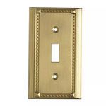 Product Image 1 for Brass Single Switch Plate from Elk Lighting