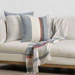 Product Image 6 for Taylor 100% Belgian Linen Green Multicolor 50"x70" Throw Blanket Blanket from Classic Home Furnishings