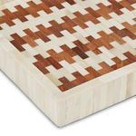 Product Image 5 for Tia Wood & Bone Tray, Set of 2 from Currey & Company