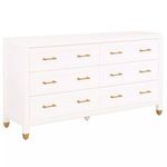 Product Image 1 for Stella 6 Drawer Double White Wood Dresser from Essentials for Living
