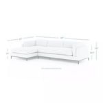 Product Image 3 for Grammercy 2 Piece Chaise Sectional from Four Hands