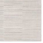 Product Image 4 for Irini Handmade Striped Light Gray / White Rug from Jaipur 