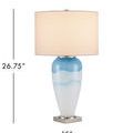 Product Image 6 for Heaven Blue Ombre Table Lamp from Currey & Company