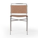 Product Image 12 for Wharton Faux Sierra Nude Leather Dining Chair from Four Hands