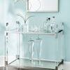 Product Image 3 for Jacqueline Acrylic Bar Cart from Chelsea House