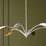 Product Image 8 for Yuriko White Wrought Iron Chandelier from Currey & Company