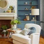 Product Image 2 for Laura Ashley Misterton Trail Pale Seaspray Blue Wallpaper from Graham & Brown